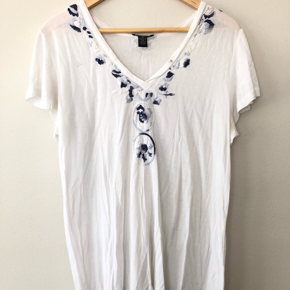 Embroidered Tee